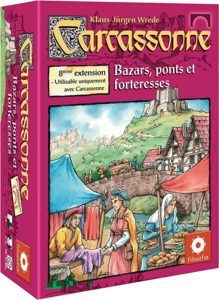 Carcassonne – Extension 8 Bazars, Ponts et Forteresses