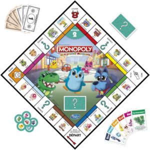 Contenu jeu Mon premier Monopoly