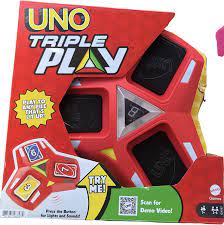 Emballage jeu Uno Triple play